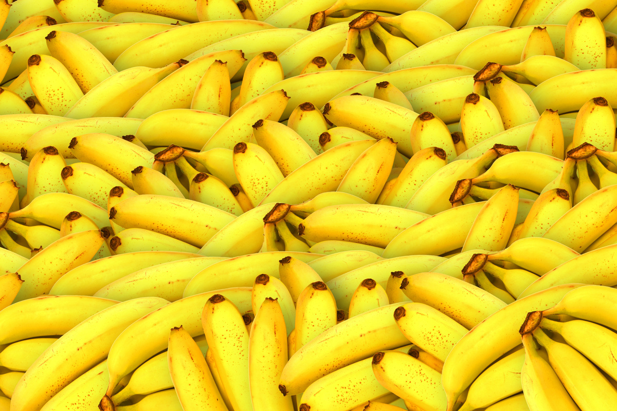 Banana Pattern Background